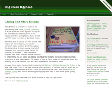 Tablet Screenshot of biggreenegghead.com